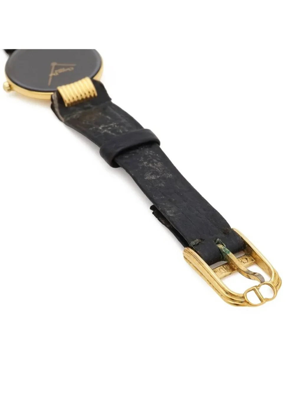Dior Black Moon Dial Quartz Watch 46